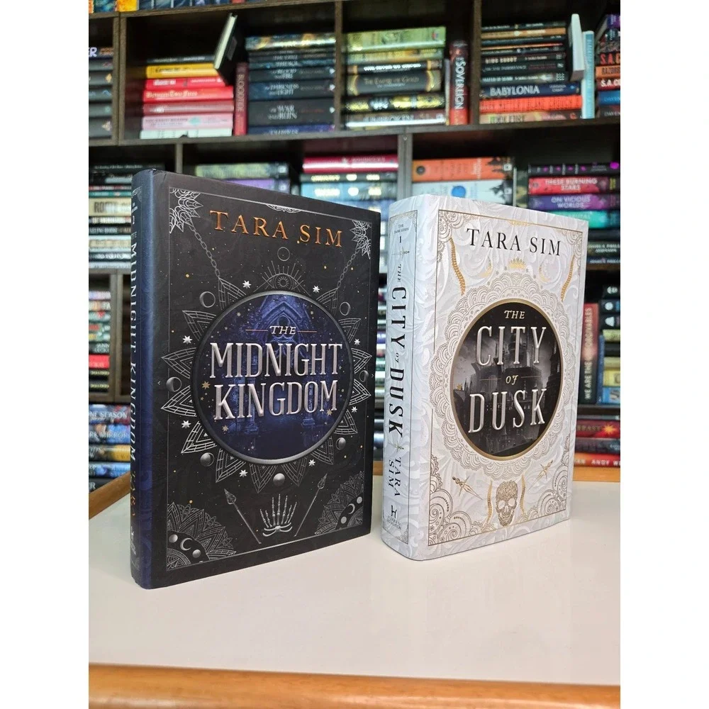 The City of Dusk and The Midnight Kingdom by Tara Sim *Signed Fairyloot*